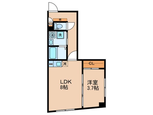 COCOCUBE久が原の物件間取画像